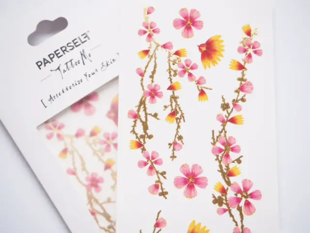 Paperself Temporary Body Tattoos