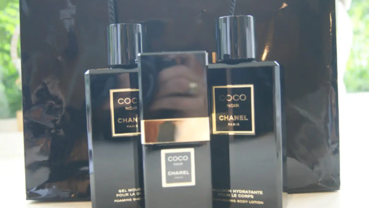 chanel coco noir shower gel