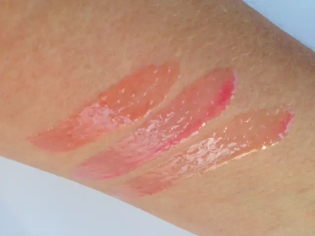 YSL Volupte Tint-In-Oil Swatches