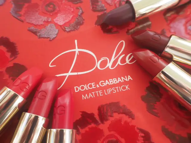 Dolce & Gabbana Matte Lipsticks