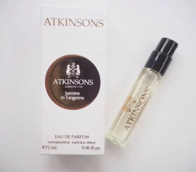 Atkinsons Jasmine In Tangerine British Beauty Blogger