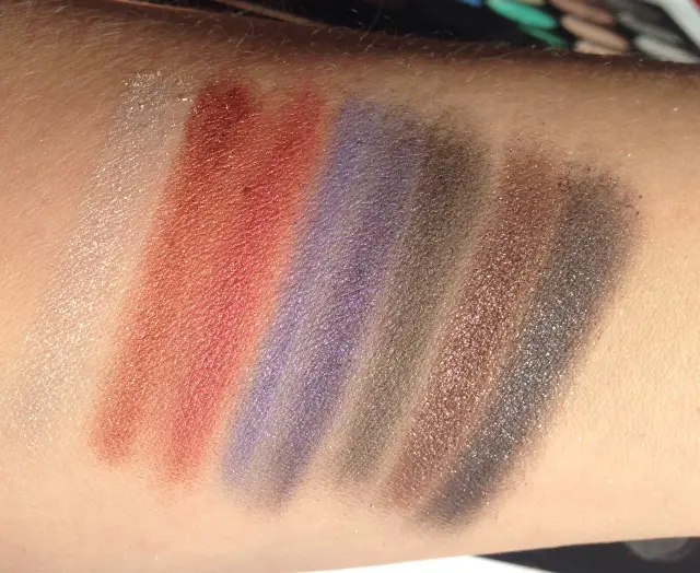 Makeup Revolution Mermaids Forever Swatches