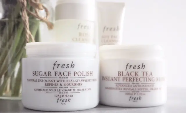 Fresh Sugar Face Polish & Black Tea Mask