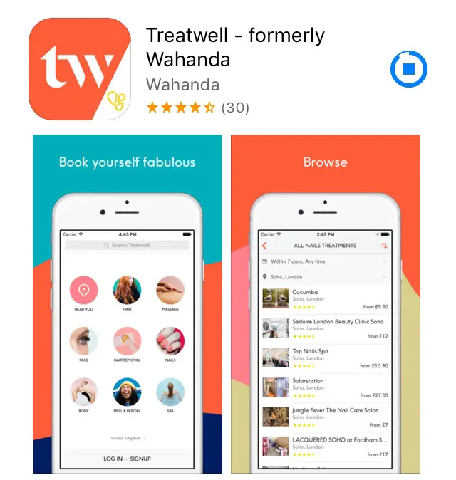 Treatwell App