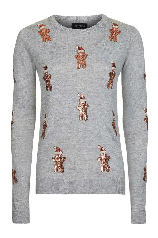 Topshop deer outlet jumper