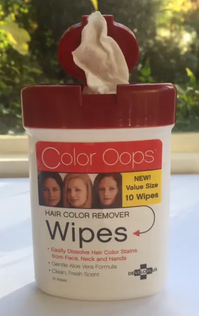 Color Oops Hair Dye Removal Wipes 