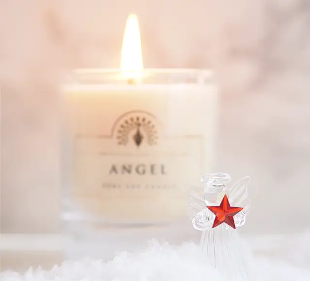 The English Soap Company Angel Candle