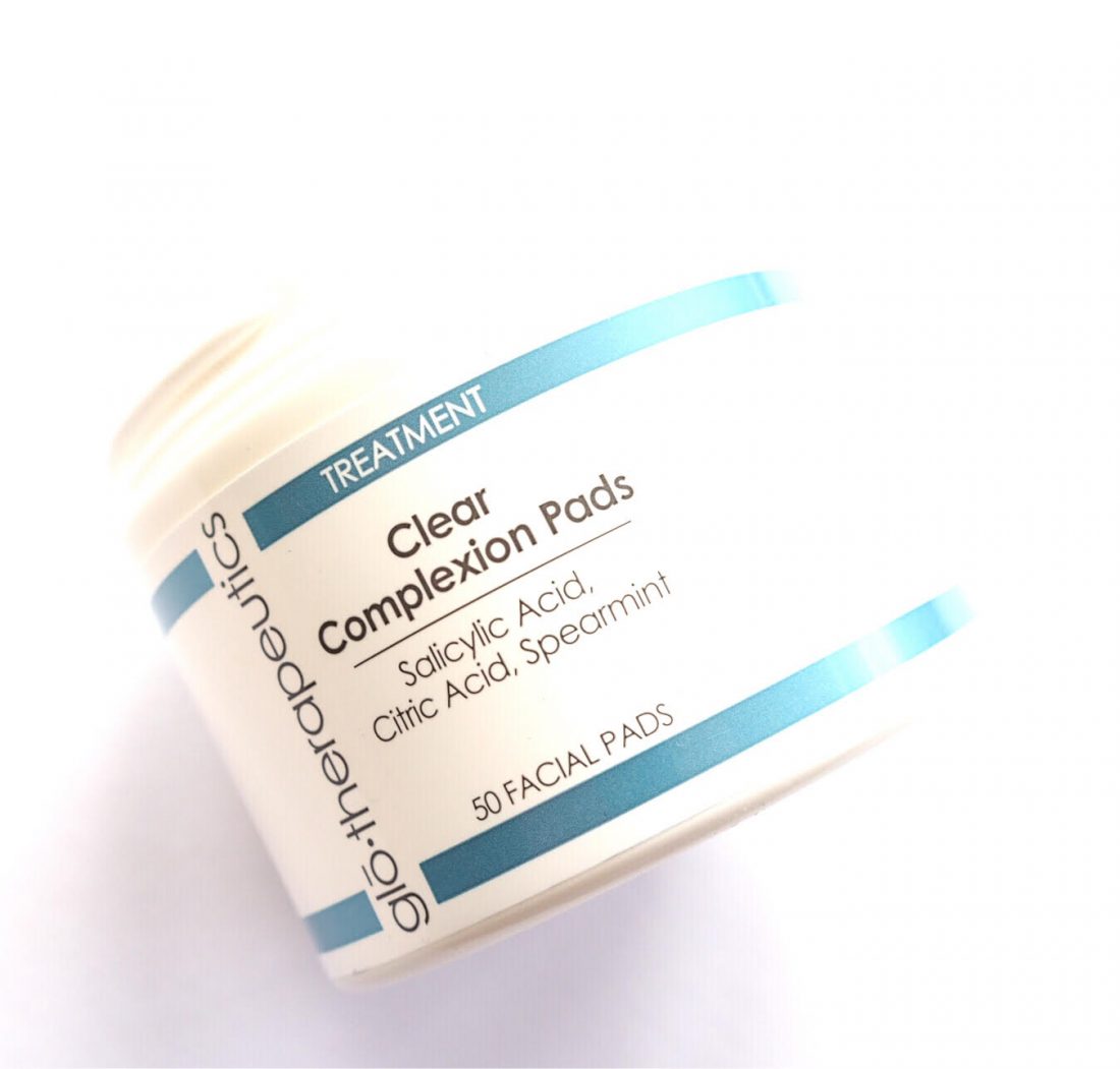 Glo-Therapeutics Clear Complexion Pads | British Beauty Blogger