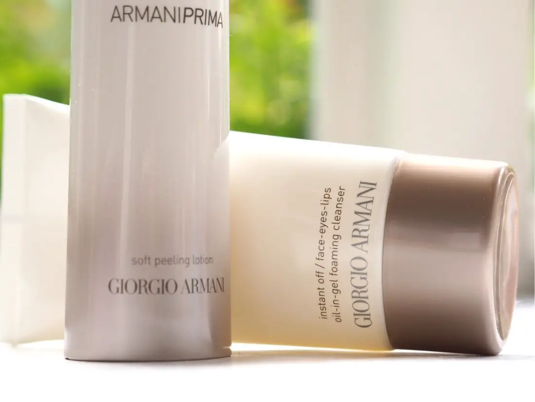 Armani Prima Instant Off Cleanser British Beauty Blogger |  