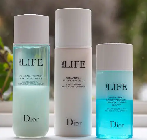Dior Hydralife Cleansers