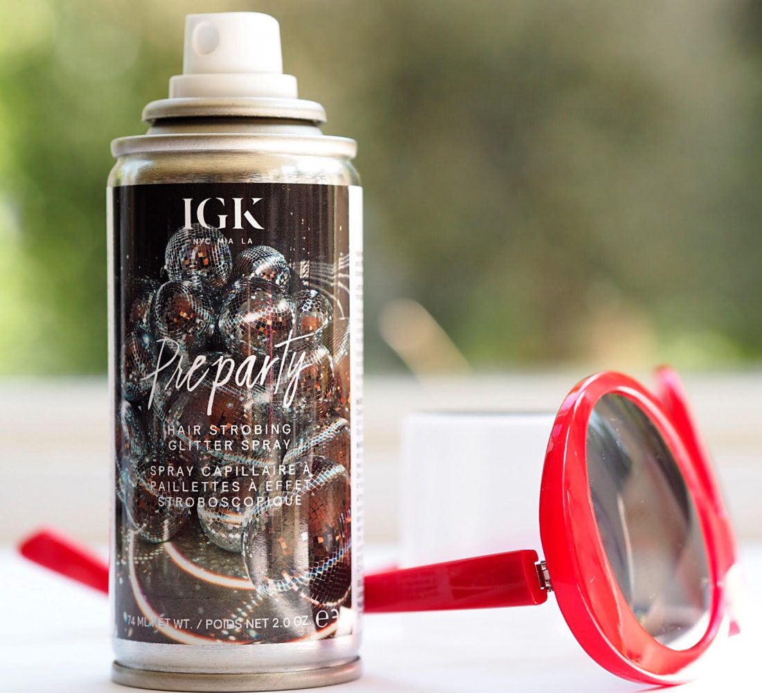 IGK's Preparty Hair Strobing Glitter Spray Is Back in Stock