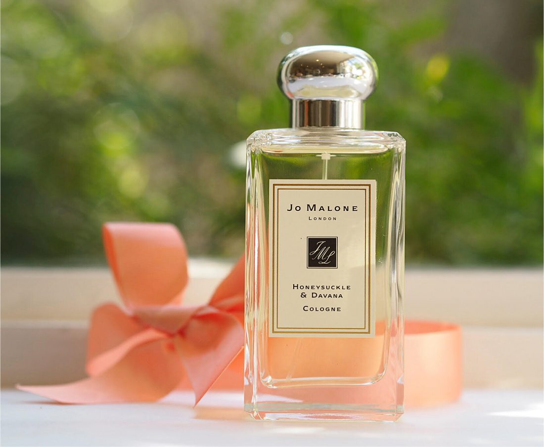 jo malone perfume honeysuckle and davana