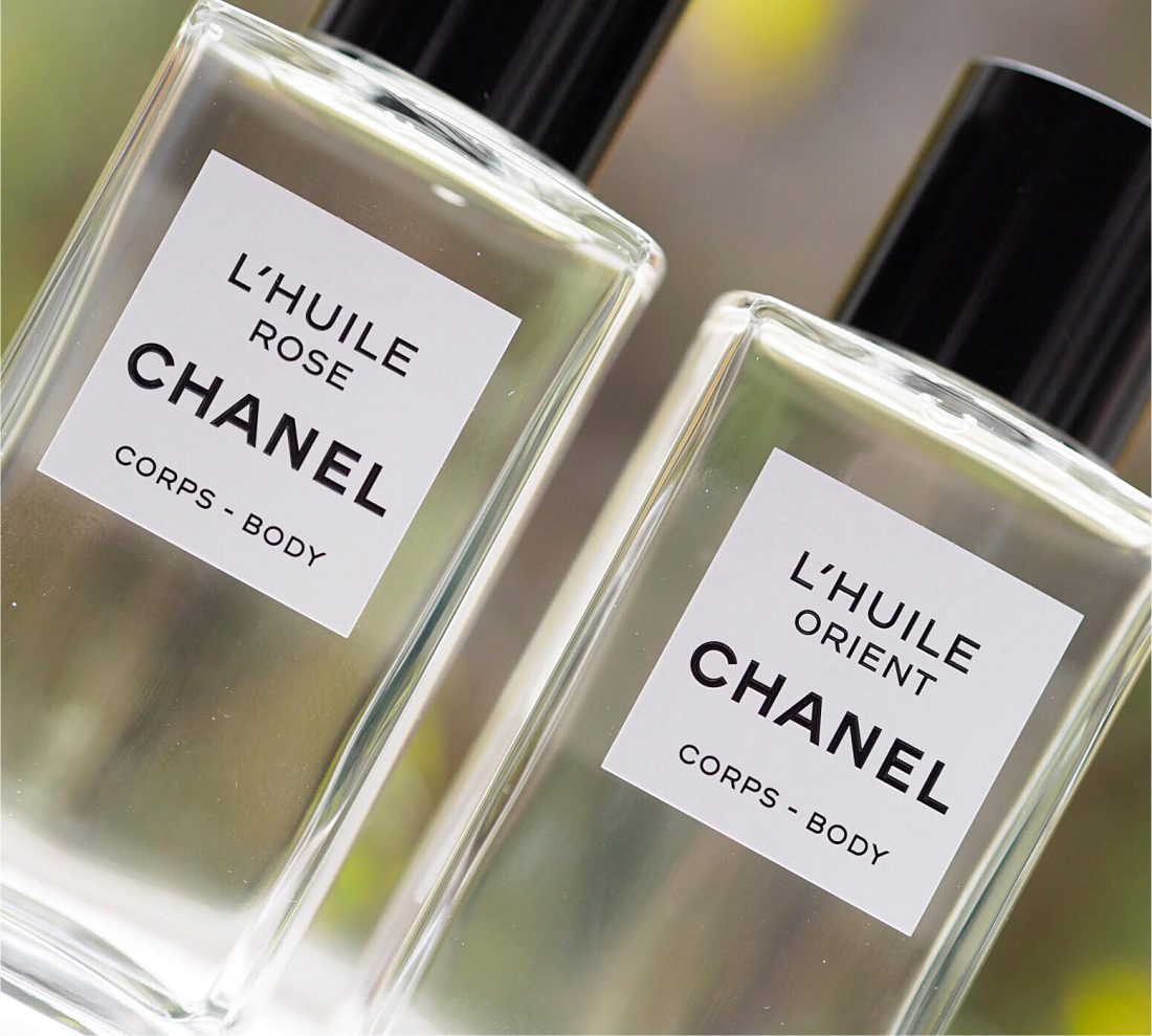 CHANEL Au Ritz Body Oil Collection
