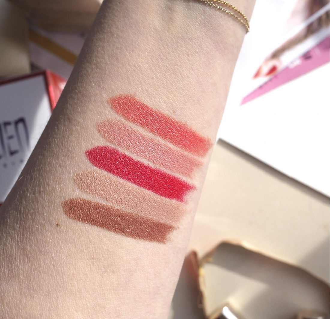 Becca Lipstick Love Swatches 🌈becca Cosmetics Ultimate Lipstick Love
