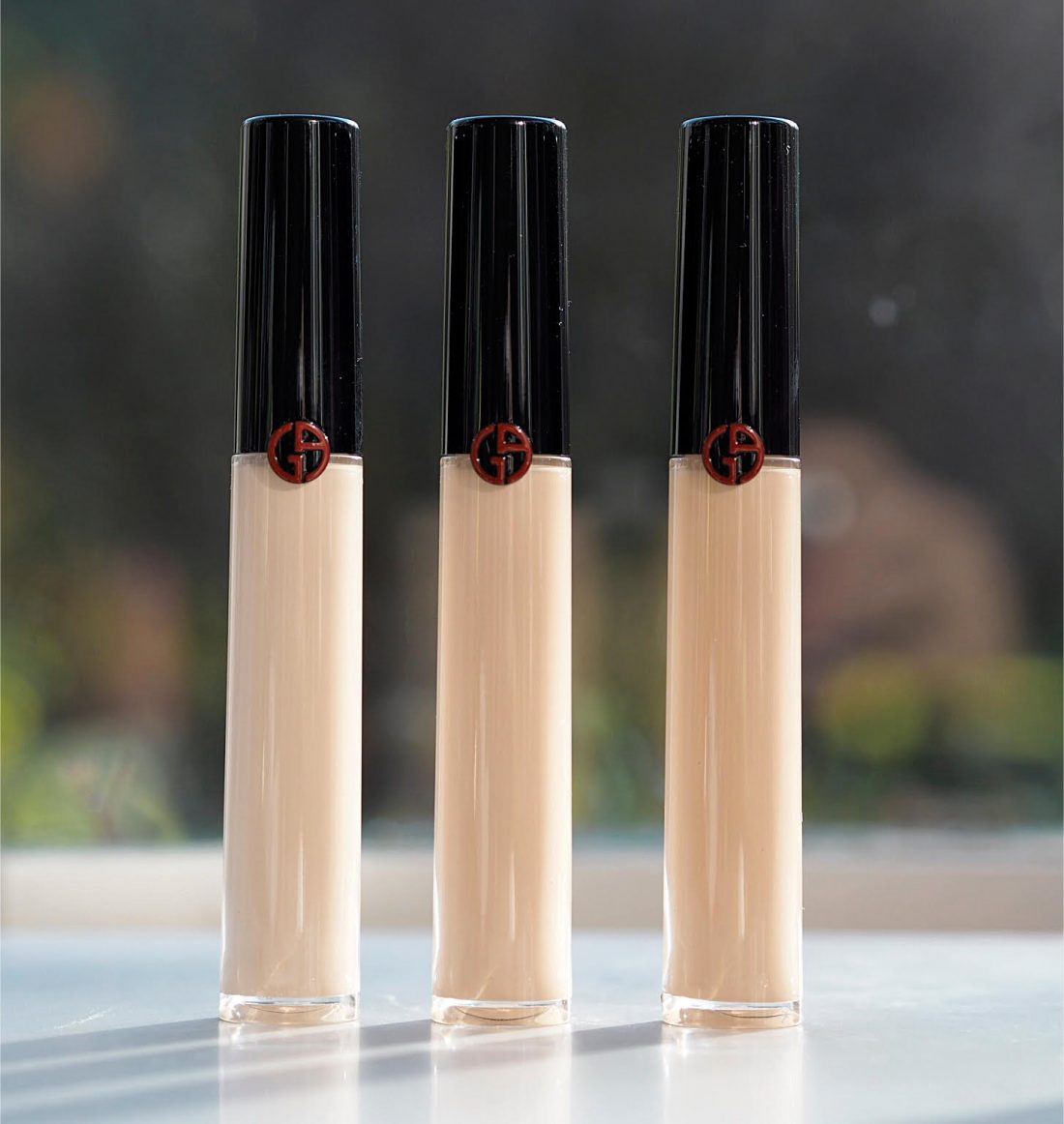 armani fabric concealer swatches