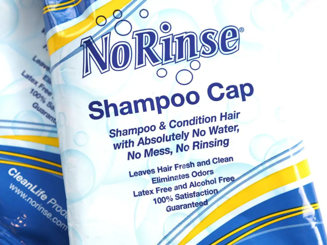 no water shampoo caps