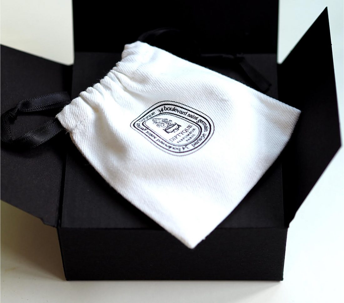 diptyque perfumed brooch