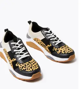 Friday Treat: M&S Leopard Print Trainers | British Beauty Blogger