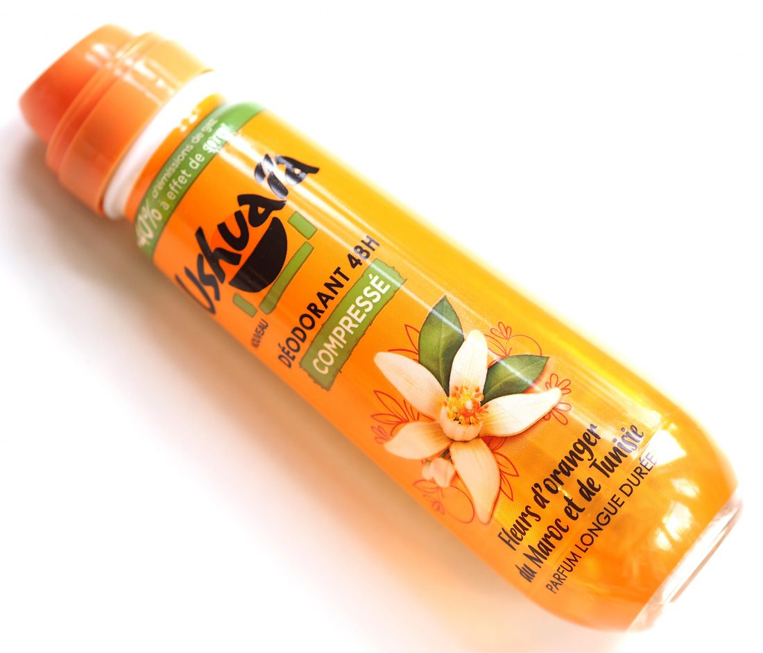 Ushuaia Orange Flower Deodorant | British Beauty Blogger