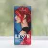 Schwartzkopf Live Pillar Box Red On Dark Hair