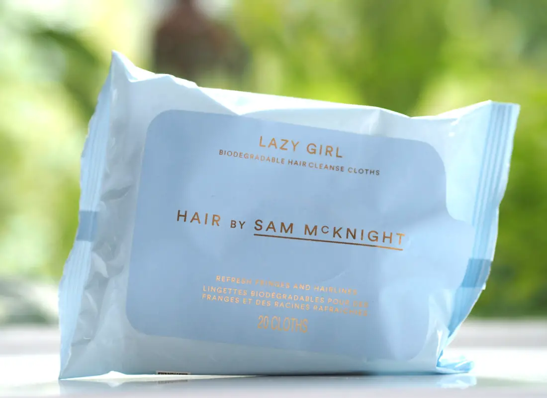 Sam McKnight Lazy Girl Hair Cleanse Cloths Review
