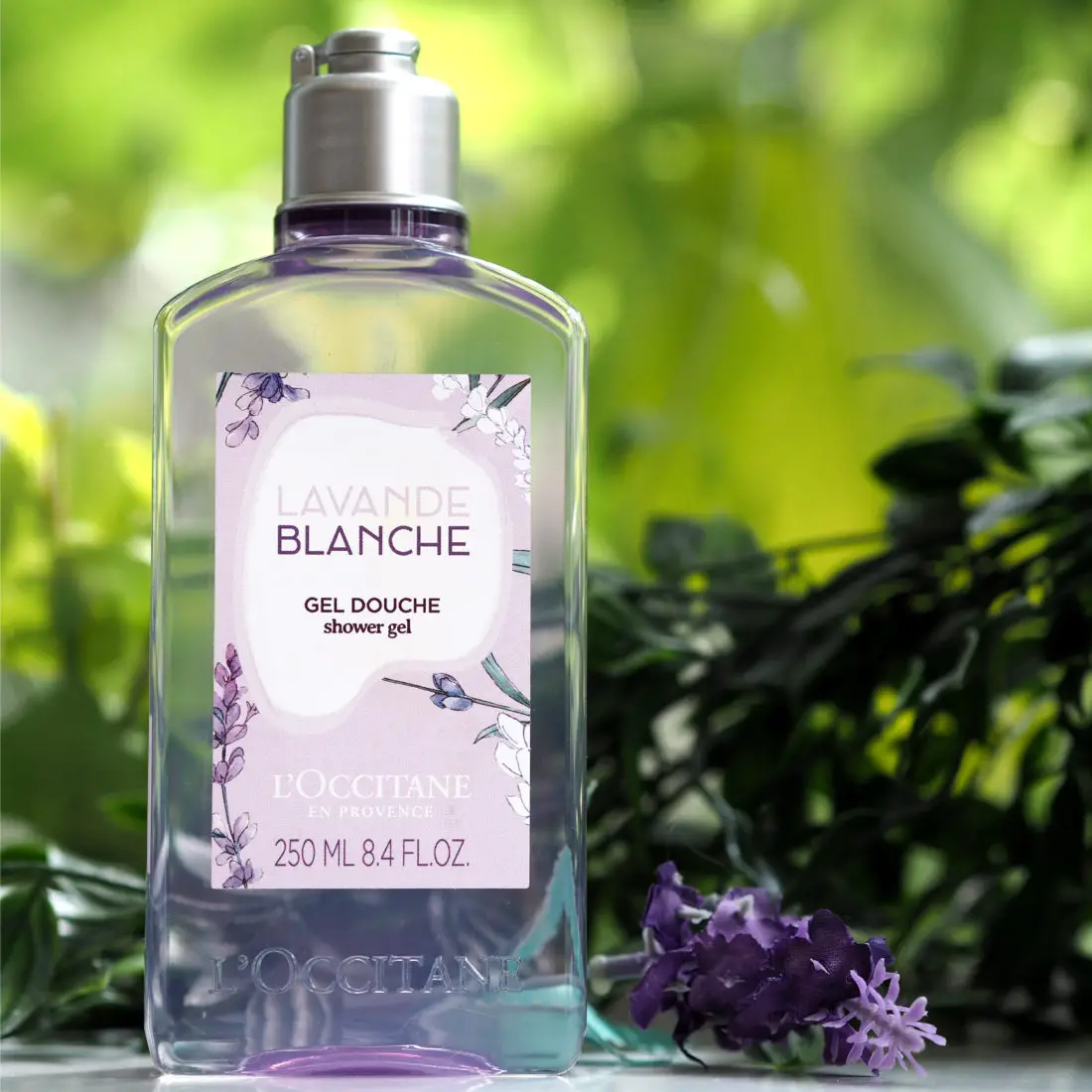 L'Occitane Lavende Blanche Shower Gel | British Beauty Blogger