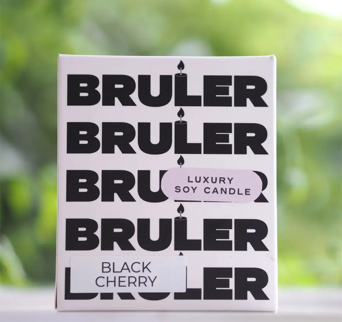 Bruler Black Cherry Candle Review 1