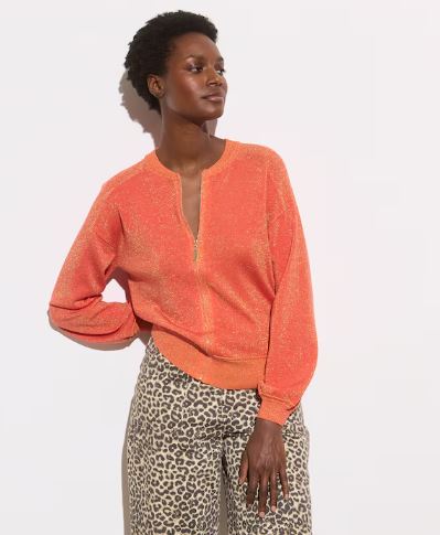 Friday Treat : Orange Popsicle Bomber Jacket